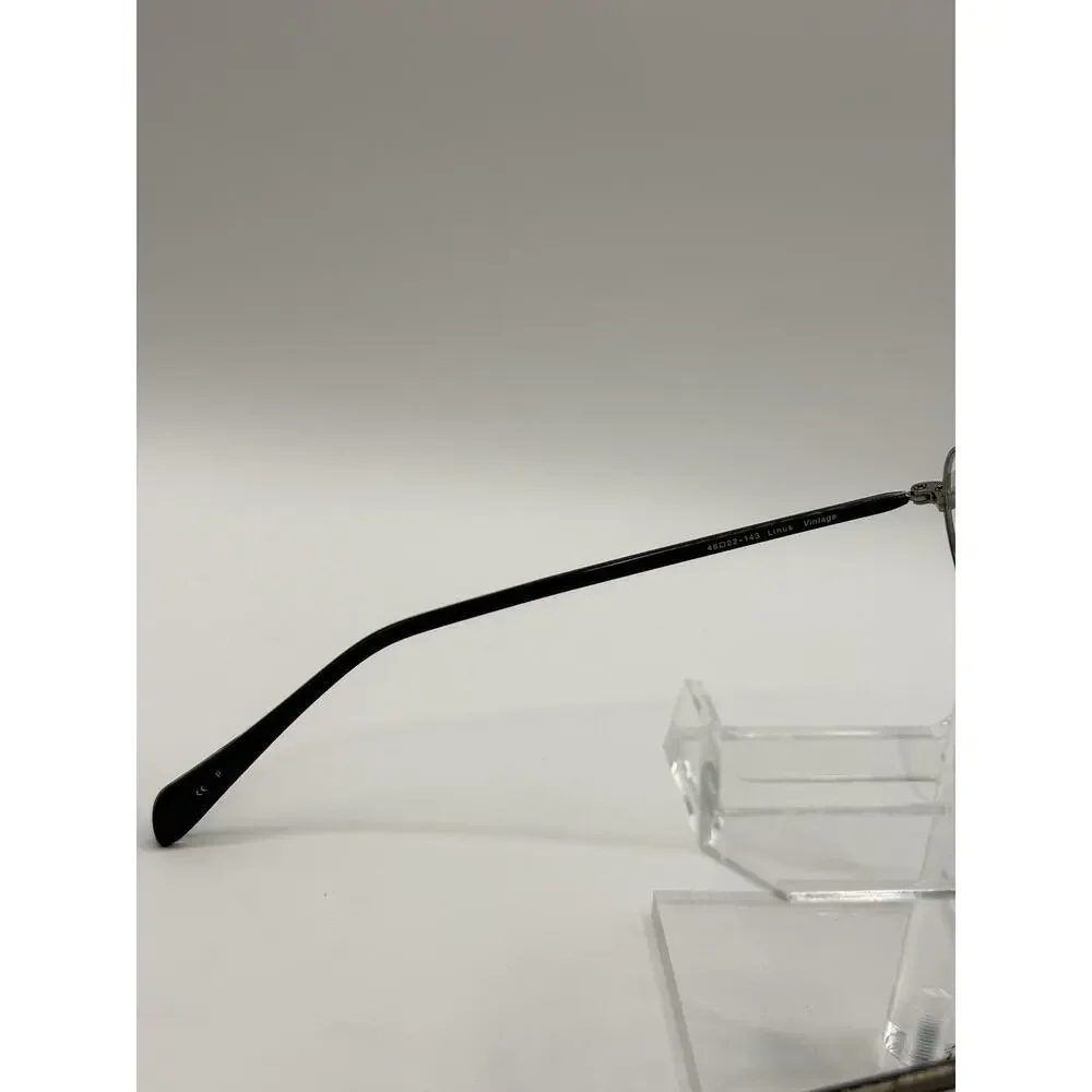 Oliver Peoples Linus Vintage Twenty Years Eyeglasses 46-22-143 Black Japan Round